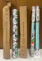 Stained Glass Privacy Window Films, Coavas & TF-1018, 45x200cm & 43x100cm, Static Cling, New