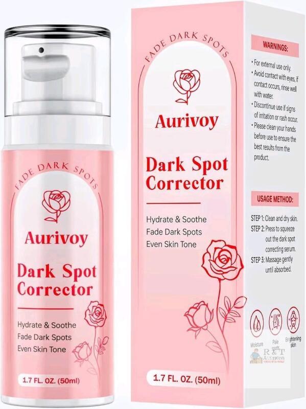 New Dark Spot Remover for Face and Body - Dark Spot Corrector Cream for Sun Spots, Age Spots, Freckles & Melasma -Brown Spot Corrector for Women & Man Daily Use 50ml - exp 2028