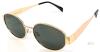 New Trendy Retro Oval Sunglasses for Women Men Small Metal Frame Sun Glasses UV400 CIF3455 X0042HWVPZ
