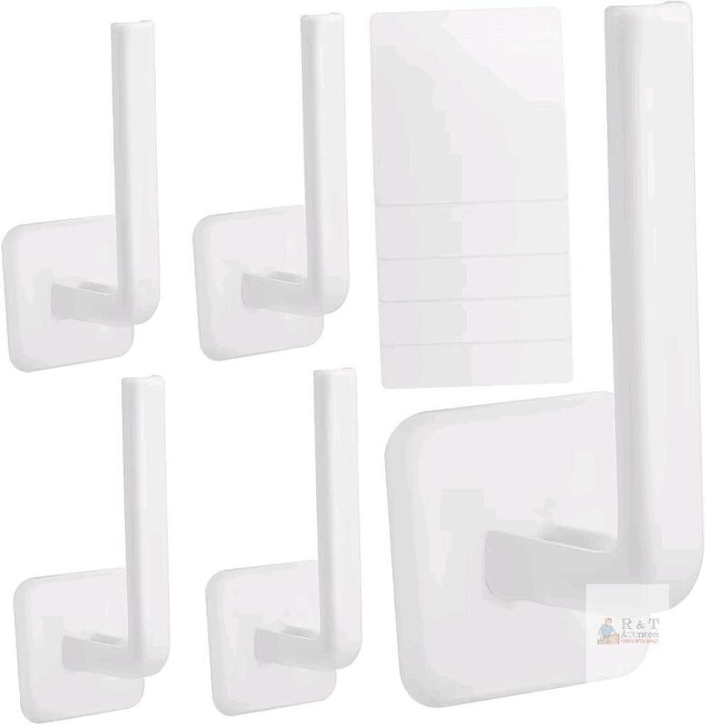 New 5pcs Hat Rack Wall Mount No Drilling Hat Holder for Baseball Caps for Door Closet Organization