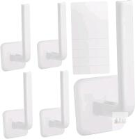 New 5pcs Hat Rack Wall Mount No Drilling Hat Holder for Baseball Caps for Door Closet Organization