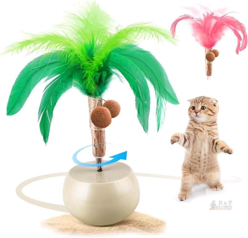 New Migipaws Rechargeable Coconut Cat Teaser Toy