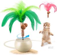 New Migipaws Rechargeable Coconut Cat Teaser Toy
