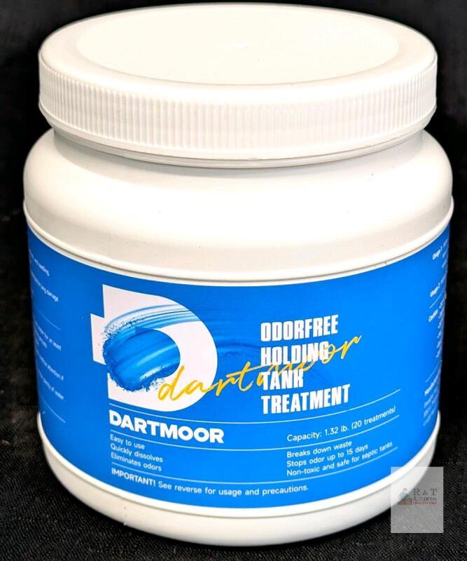 NEW Dartmoor Odorfree Holding Tank Treatment 1.32 lb, 20 Treatments, Non-Toxic for Septic Tanks