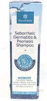 NEW RoyceDerm Seborrheic Dermatitis & Psoriasis Shampoo, 8.45 fl oz/250mL, Pyrithione Zinc, Exp 2027