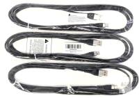 NEW 10ft USB Type-C Cable 3-Pack, Braided, USB-A to USB-C, Compatible Samsung, LG, Moto, X0036AKEIP