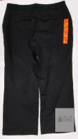 NEW Hilary Radley Black Dress Pants Size 16, 68% Rayon 27% Nylon 5% Spandex, Style 1915496