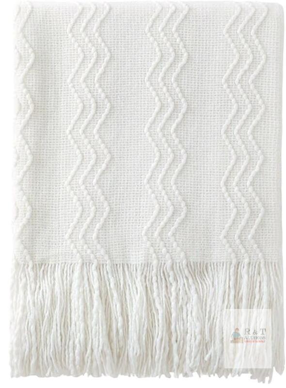 New Throw Blanket for Sofa Couch,Decorative Fall Blanket,Cozy Knitted Blanket for Bed,Chair,Home Decor Fall Decor 50"x60"