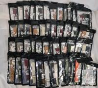 Lot of Approx. 44 Apple Watch Bands - Alpine Loop & Solo Loop, 38-49mm, Multiple Colors, New