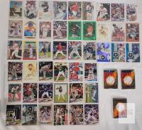 50+ MLB Baseball Card Lot Trout, Robert, 3 Relics, 4 Nolan Ryan Texas Express Unopened Packs, 2020