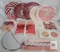 NEW Party Decoration Kit, 6 Lanterns, Streamers, Foil Curtains, Confetti ETC