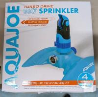 New Aquajoe Turbo Drive 360 Sprinkler.