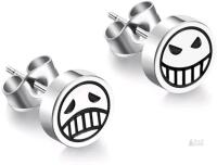 New Hot Japan Anime One Piece Trafalgar Law Portgas D Ace Stud Earrings