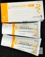 MEDIHONEY Gel Wound & Burn Dressing 1.5oz (40mL) Tubes, REF 31815, Lot 1824, Exp 11/2026, Sealed