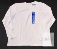 NEW Rough Dress SUPIMA Long Sleeve T-Shirt, Large, White, Model 1905523, New with Tags