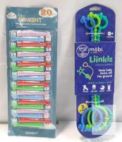 NEW GENKENT 20-Pack Kids Toothbrush Heads Compatible with Oral-B, M&ouml;bi Liinklz 3-Pack Silicone Tethers