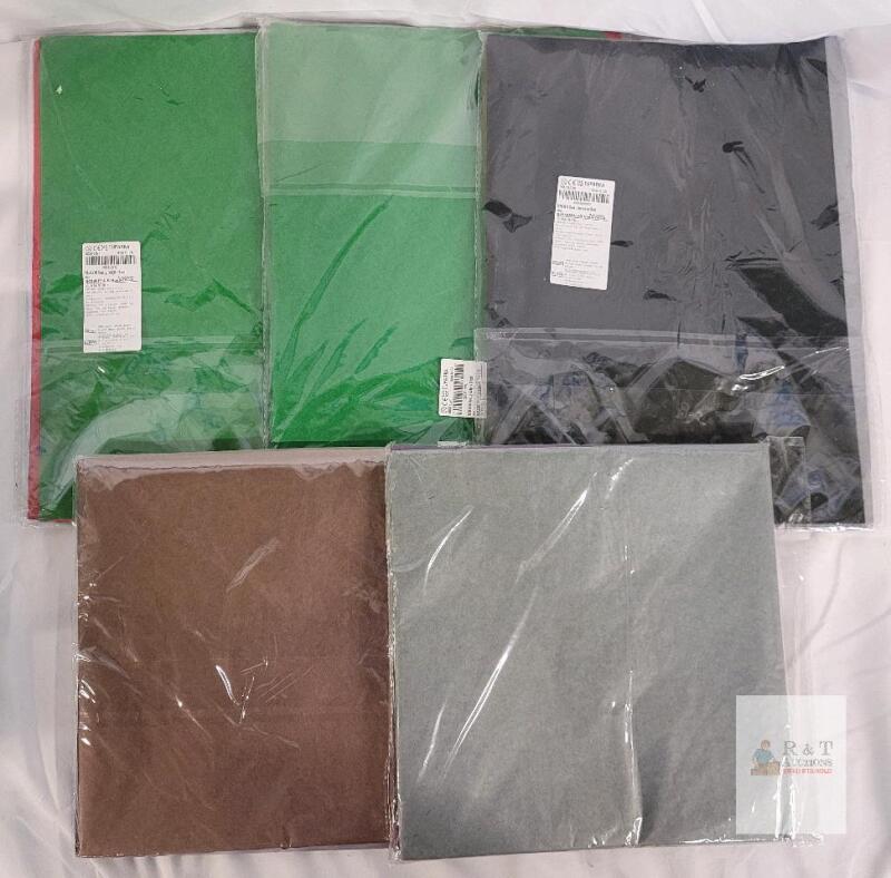 NEW Tuparka Bulk Craft Tissue Paper Sheets, 14x20 Inch, 100-Pack, Mixed Colors, Acid-Free, B4188FPJJB