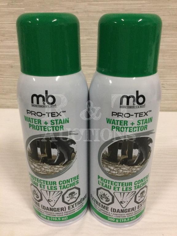 2 New Sealed PRO-TEX Water and Stain Protector