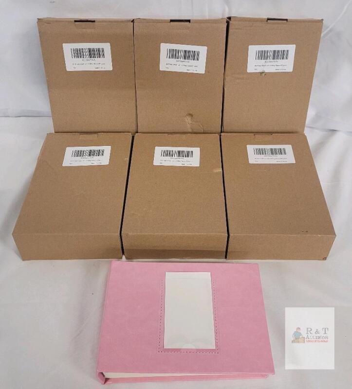 64PAGE -Photo Albumd with Writing Space RT, Pink, Synthetic Leather Cover, 7.2"x5.2", X003BAP3VN