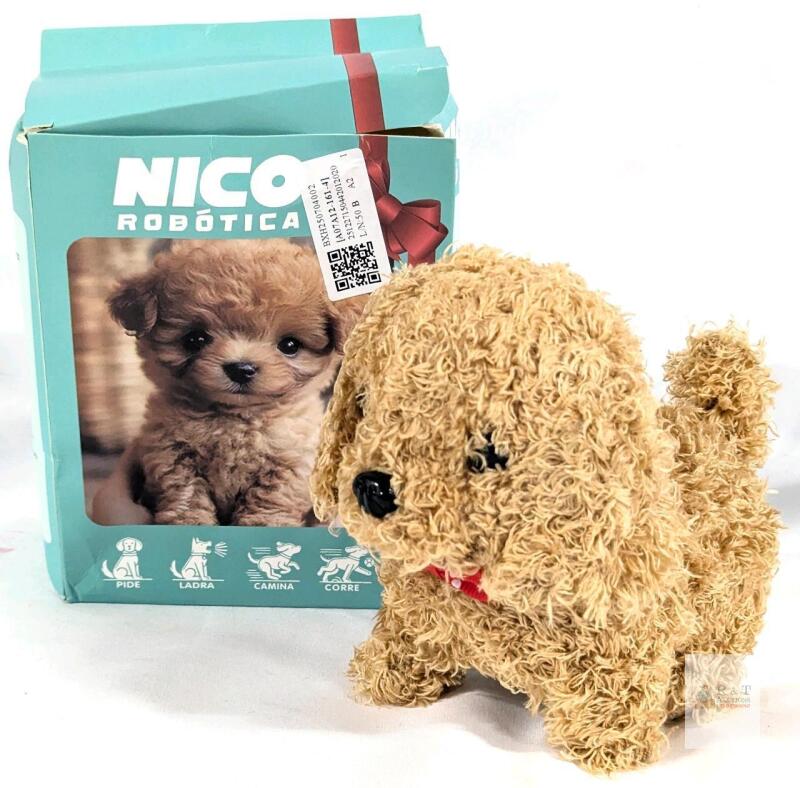 New Nico Robotica Battery Operated 5.4" Robot Dog