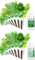 2 New AeroGarden Gourmet Herb Seed Pod Kits - Herb Seeds for AeroGarden Indoor Garden, 9-Pods Per Box