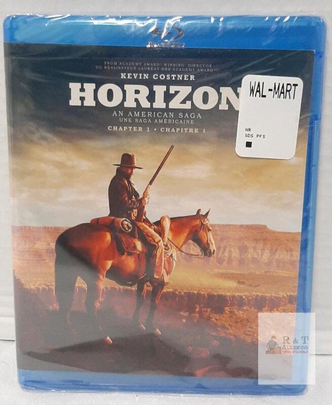 New Horizon: An American Saga Chapter 1 Blu-ray, Kevin Costner, 2024, Warner Bros, Sealed