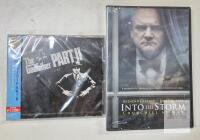 NEW Godfather Part II Japanese Soundtrack CD UICY-80435 & Into the Storm Churchill at War DVD HBO