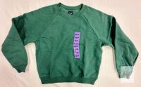 NEW GAP Green Crewneck Pullover Sweatshirt, Extra Small, Long Sleeve, Made in China, Cotton Blend