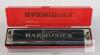 10-Hole Diatonic Harmonica with Metal Cover, Plastic Case, Approx. 4.1 in Length - 3