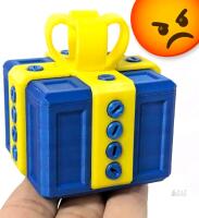 New Annoying Puzzle Gift Box 3.1" Square 3D Printed Present Box For Those You Love (And Loathe!)