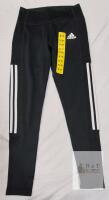 NEW Adidas Primegreen Aeroready Women's Black Leggings S, High Waist, Three Stripe, Made in Jordan