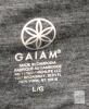 NEW Gaiam Large High-Rise Yoga Leggings with Side Pockets, Charcoal Heather, RN 117927, Women&rsquo;s - 3