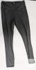 NEW GAP Women's Black Athletic Leggings M/M Medium 79% Polyester 21% Spandex Vietnam 2857092
