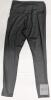 NEW GAP Women's Black Athletic Leggings M/M Medium 79% Polyester 21% Spandex Vietnam 2857092 - 2