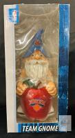 New York Knicks NBA Team Gnome Figurine by Forever Collectibles, 8", Apple Themed, 2011, Boxed