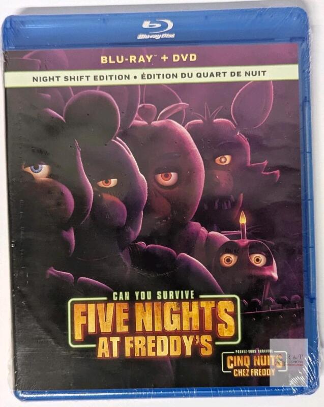 New Blu-Ray + DVD : FIVE NIGHTS AT FREDDY'S 2 : Night Shift Edition
