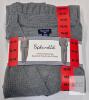 NEW Splendid Women's 2 Piece Pajama Set, Medium, Heather Gray, 100% Polyester, Button-Front Top
