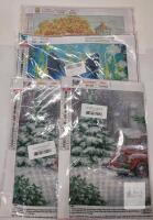 NEW Diamond Painting Kits, 30x40cm, Full Drill, Cat, Tree, Red Truck, Square Drills
