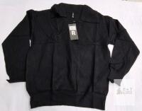 NEW PrinStory 6030 Black Knit Pullover Sweater, Size L, Long Sleeve, New with Tags