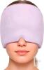 NEW Melloria Migraine Relief Cap, Reusable Hot & Cold Gel Mask, Lavender, New, X0040N2N3H