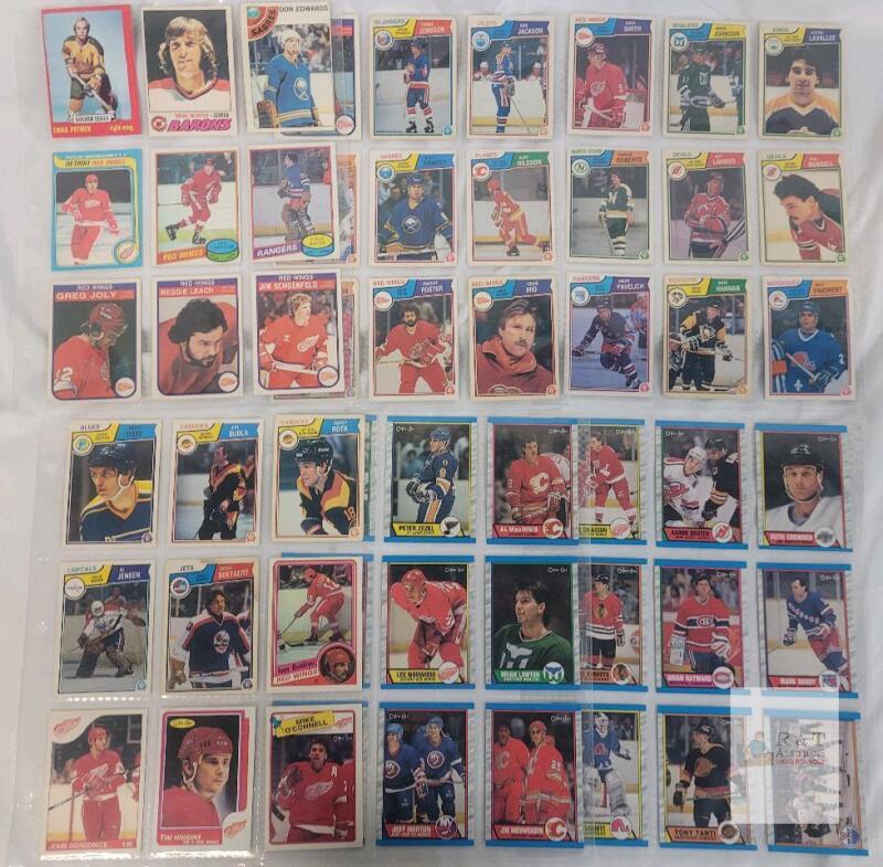 Vintage O-Pee-Chee & Topps NHL Hockey Card Collection, 1978-1989,Stars Included