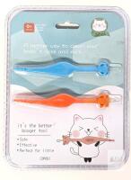 NEW Dabria 3-in-1 Baby Nasal & Ear Cleaning Tool, 2-Pack, BPA-Free, For 0+ Months, Blue & Orange