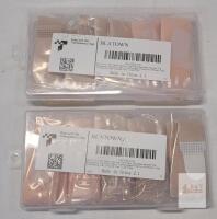 2 NEW BLATOWN 10Pc Hammer Toe Wraps, Reusable Fabric Toe Splints, Velcro Bandages,