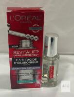 new L'Or&eacute;al Paris Revitalift Derm Intensives Eye Serum 20mL, 2.5% Hyaluronic Acid + Caffeine, Unscented