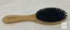 NEW Chibello Deluxe Collection Natural Boar Bristle Bamboo Hair Brush with Pouch & Gift Box -shows transit wear on box - 2