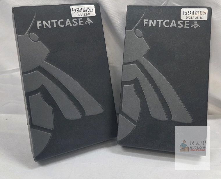 NEW FNTCASE Rugged Black Holster Case for Samsung Galaxy S24 Ultra, Belt Clip, Heavy Duty,