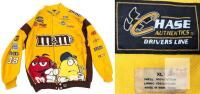 Chase Authentics Driver's Line XL M&M's #38 NASCAR Racing Jacket Yellow/Brown RN#93965