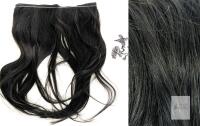 NEW Sunny Hair Clip-in Extension, #2 Natural Black, 13.5" Remy Human Hair, 80g, 8" Weft, 4 Clips