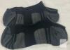 NEW 2403A Women's Ankle Socks, Black/Gray, Size 6-9, 5 Pairs, 80% Cotton, Lycra Blend - 2
