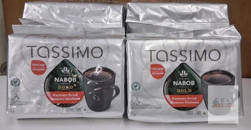 [BB 04-10-25] 8 Nabob Gastown Grind TASSIMO Extra Large Pods